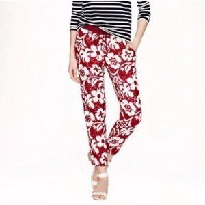 NWT J.Crew Collection Sequin Hawaiian Tropical Print Ankle Pants 6